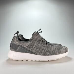 Levi's Apex KT Athletic Inspired Knit Gray White Fashion Sneakers Men's Size 8